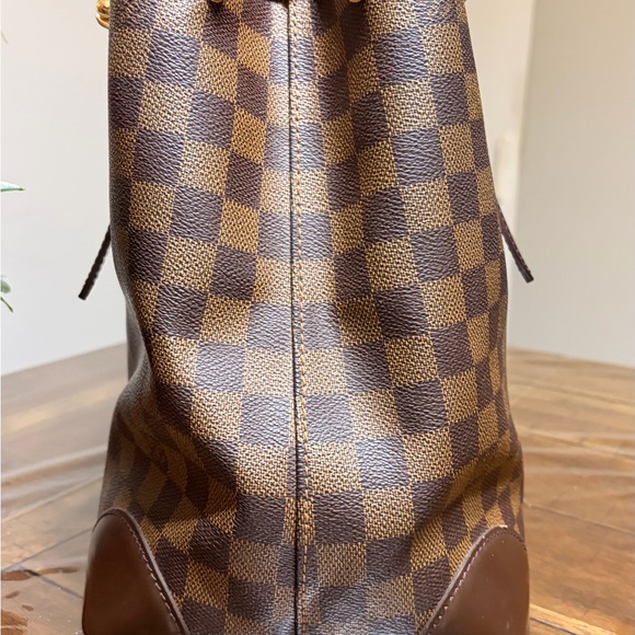 Louis Vuitton Hampstead Dark Brown Checkered Tote - Picture 6 of 16